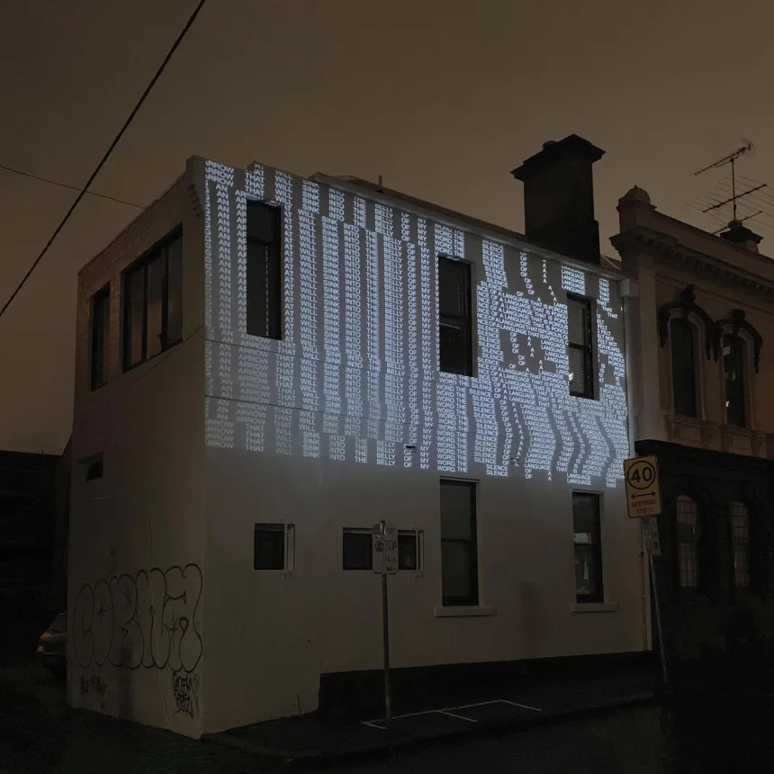Gertrude Street Projection Festival — Selected Artist