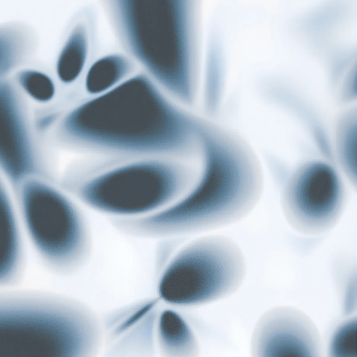 Blue gradient plate